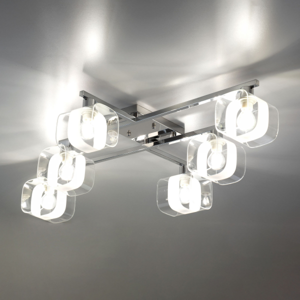 Citilux Вирта CL139161 Люстра потолочная Хром, изображение 13