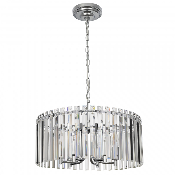 Citilux Джейн CL306161 Хрустальная подвесная люстра Хром, изображение 2