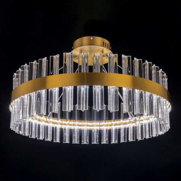 Citilux Рианна CL337053 LED Люстра хрустальная с пультом Бронза, изображение 13