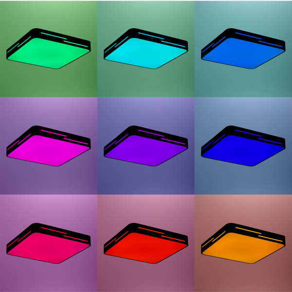 Citilux Купер Лайн CL724K70GL1 LED RGB Светильник с пультом Чёрный, изображение 7