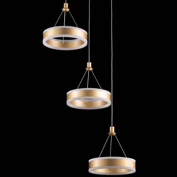 Citilux Дуэт CL719052 LED Подвесной светильник Золото, изображение 5