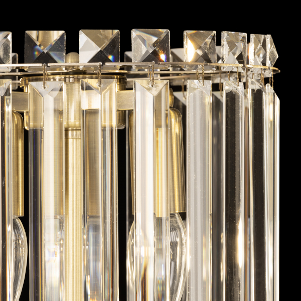 Citilux Джейн CL306833 Хрустальная настольная лампа Бронза, изображение 8