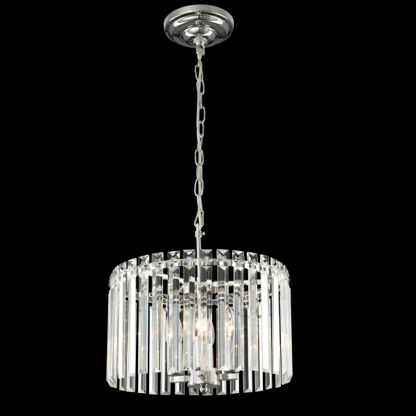 Citilux Джейн CL306141 Хрустальная подвесная люстра Хром, изображение 2