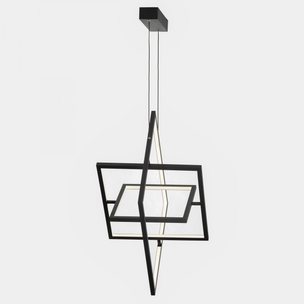Citilux Cube CL719241 Подвесная светодиодная люстра Чёрная, изображение 2