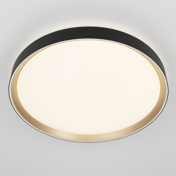 Citilux BOSS CL751451G LED RGB Светильник с пультом Чёрный с Золотом