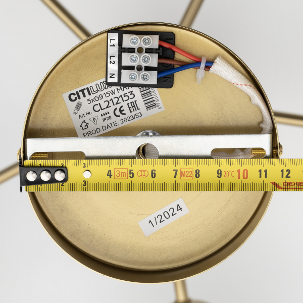 Citilux TONGA CL212153 Люстра на штанге Бронза, изображение 11