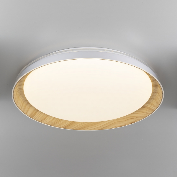 Citilux MEGA CL752452G LED RGB Светильник с пультом Белый+Клён, изображение 3