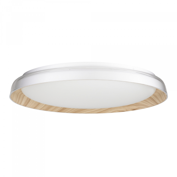 Citilux MEGA CL752452G LED RGB Светильник с пультом Белый+Клён