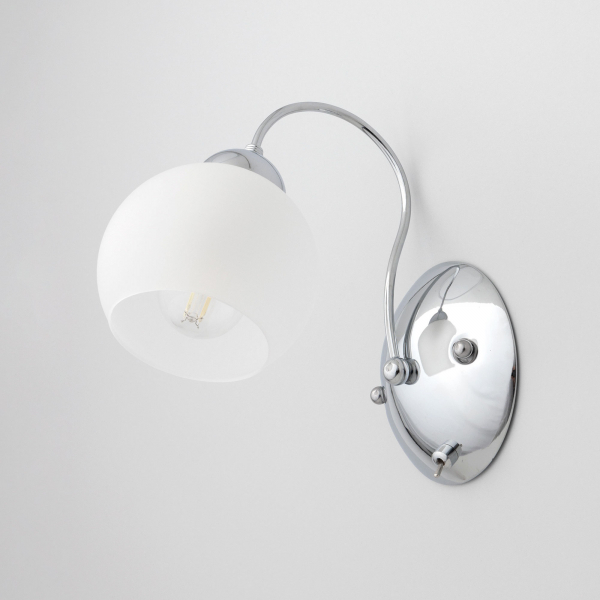 Citilux Лучиана CL147411 Бра с выключателем Хром, изображение 3