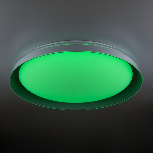 Citilux MEGA CL752451G LED RGB Светильник с пультом Белый+Серый, изображение 6