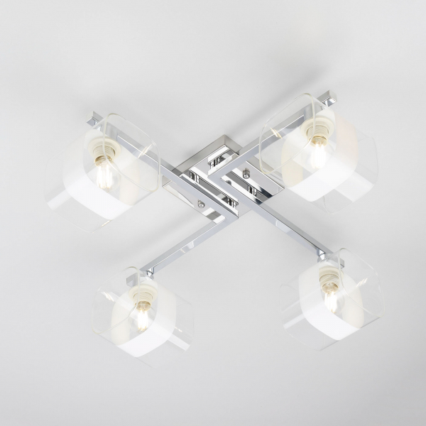 Citilux Вирта CL139141 Люстра потолочная Хром, изображение 3