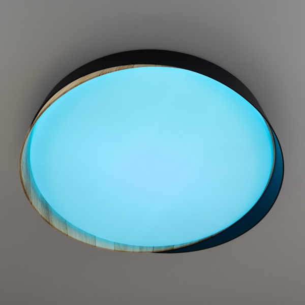 Citilux BONNY CL754351G LED RGB Светильник с пультом Черный+Клён, изображение 8