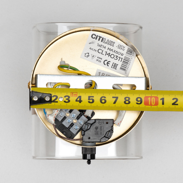 Citilux Бертон CL140311 Бра с выключателем Бронза, изображение 17