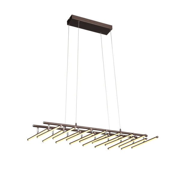 SLD003.303.16 Люстра подвесная ST-Luce Кофейный/Белый LED 16*8W 4000K PIACOD, изображение 4