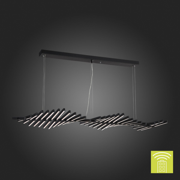 SLD001.403.30 Люстра подвесная ST-Luce Черный/Черный, Белый LED 30*5W 3000-6000K PICODI, изображение 11
