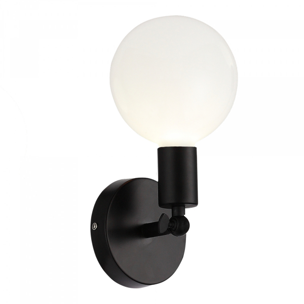 SL419.401.01 Светильник настенный Черный E27 1*60W ANO, изображение 3 SL419.401.01 Светильник настенный Черный E27 1*60W ANO, изображение 3