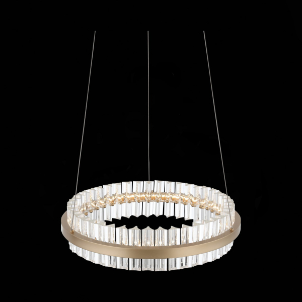 SL383.203.01 Светильник подвесной ST-Luce Золотистый/Золотистый, Прозрачный LED 1*34W 3000K CHERIO, изображение 7