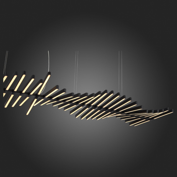 SLD001.403.40 Люстра подвесная ST-Luce Черный/Черный, Белый LED 40*5W 3000-6000K PICODI, изображение 17