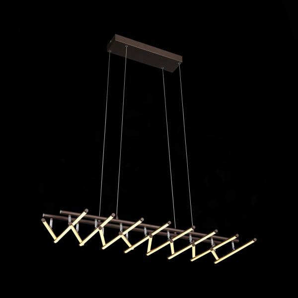 SLD003.303.16 Люстра подвесная ST-Luce Кофейный/Белый LED 16*8W 4000K PIACOD, изображение 10