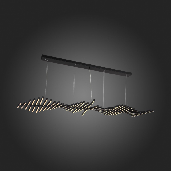 SLD001.403.40 Люстра подвесная ST-Luce Черный/Черный, Белый LED 40*5W 3000-6000K PICODI, изображение 14