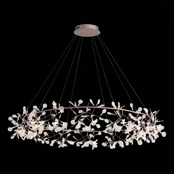 SL379.203.324 Люстра подвесная ST-Luce Медный/Белый LED 324*0,5W 3500K  (из 2-х коробок) RAFINA, изображение 5