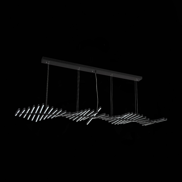 SLD001.403.40 Люстра подвесная ST-Luce Черный/Черный, Белый LED 40*5W 3000-6000K PICODI, изображение 9