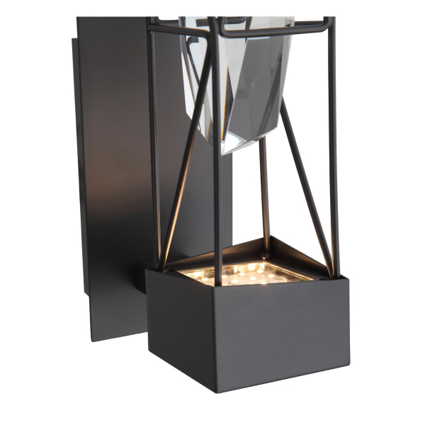 SL815.301.01 Бра ST-Luce Серый графит/Серый графит, Прозрачный LED 1*6W 4000K PROGETTO, изображение 5