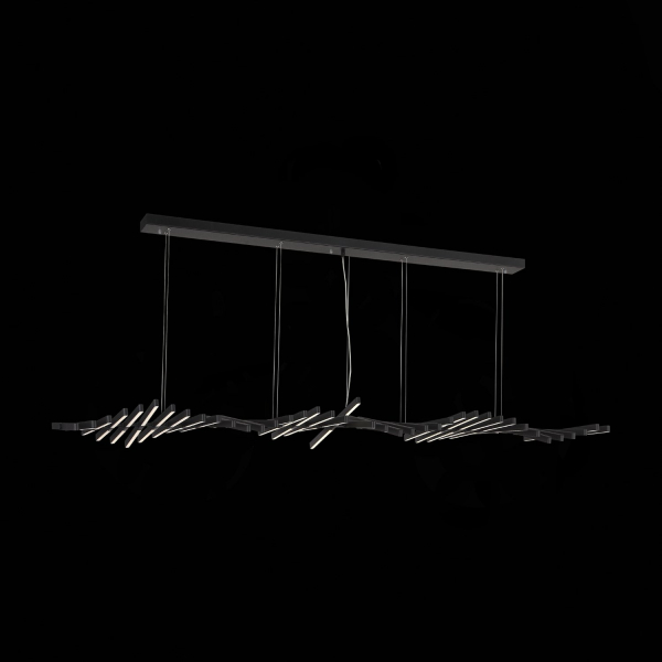 SLD001.403.40 Люстра подвесная ST-Luce Черный/Черный, Белый LED 40*5W 3000-6000K PICODI, изображение 10