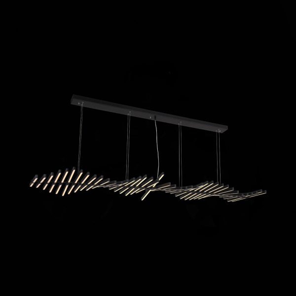 SLD001.403.40 Люстра подвесная ST-Luce Черный/Черный, Белый LED 40*5W 3000-6000K PICODI, изображение 8