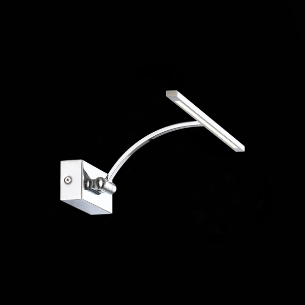 SL595.011.01 Подсветка для картин ST-Luce Хром/Хром LED 1*5,4W 4000K Настенные светильники, изображение 6