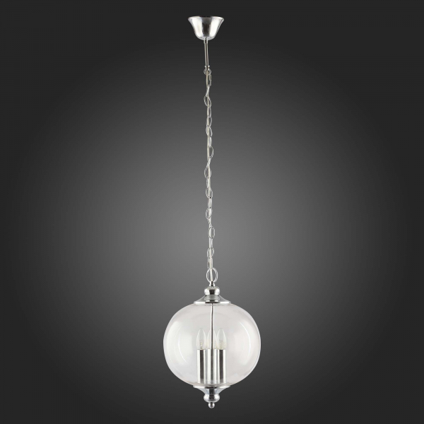 SL362.103.03 Светильник подвесной ST-Luce Хром/Прозрачный E14 3*60W LATERIA, изображение 7