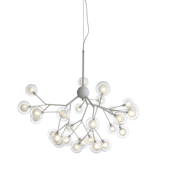 SL376.503.27 Люстра подвесная ST-Luce Белый/Белый,Прозрачный G4 LED 27*2W DEMELE, изображение 2