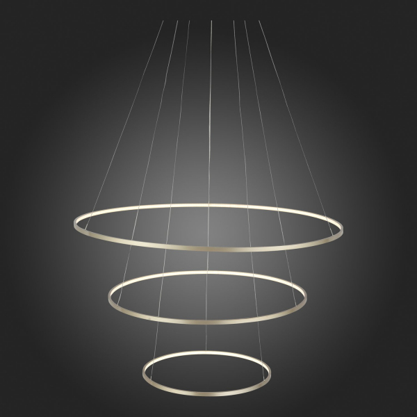 SL904.203.03 Люстра подвесная ST-Luce Золотистый/Белый LED 3*16,6W 4000K ERTO, изображение 8