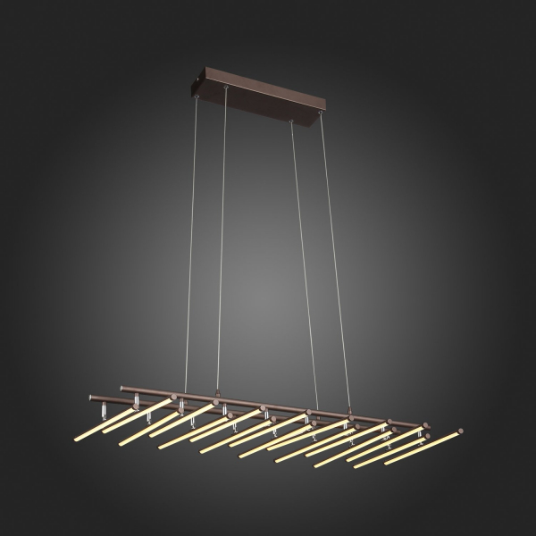 SLD003.303.16 Люстра подвесная ST-Luce Кофейный/Белый LED 16*8W 4000K PIACOD, изображение 14