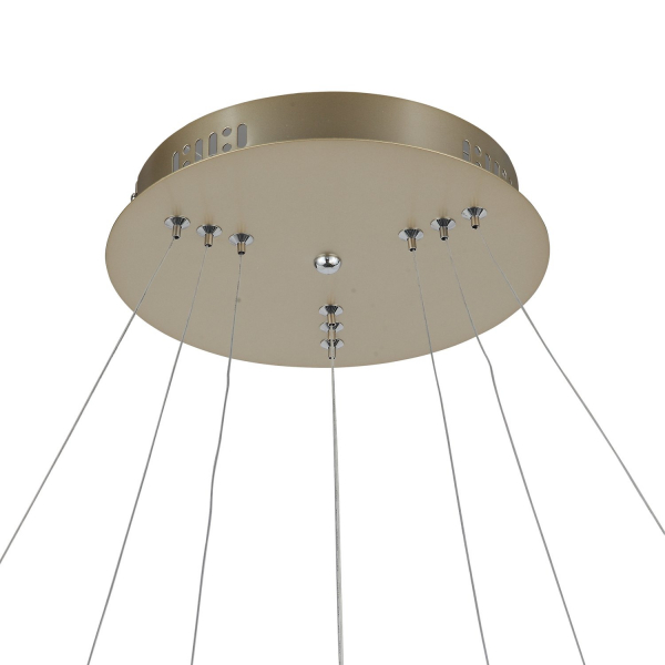 SL904.203.03 Люстра подвесная ST-Luce Золотистый/Белый LED 3*16,6W 4000K ERTO, изображение 3