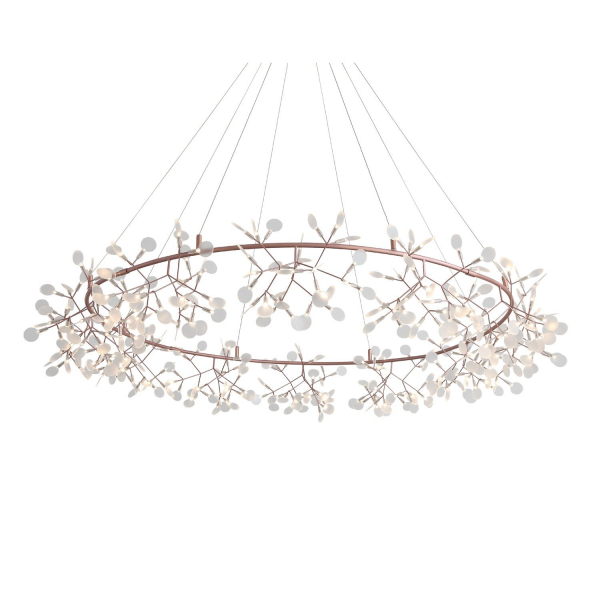 SL379.203.324 Люстра подвесная ST-Luce Медный/Белый LED 324*0,5W 3500K  (из 2-х коробок) RAFINA, изображение 3
