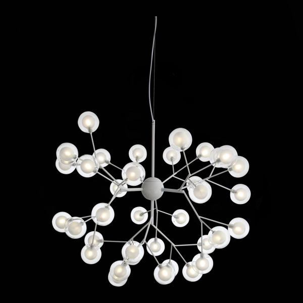 SL376.503.36 Люстра подвесная ST-Luce Белый/Белый,Прозрачный G4 LED 36*2W DEMELE, изображение 5