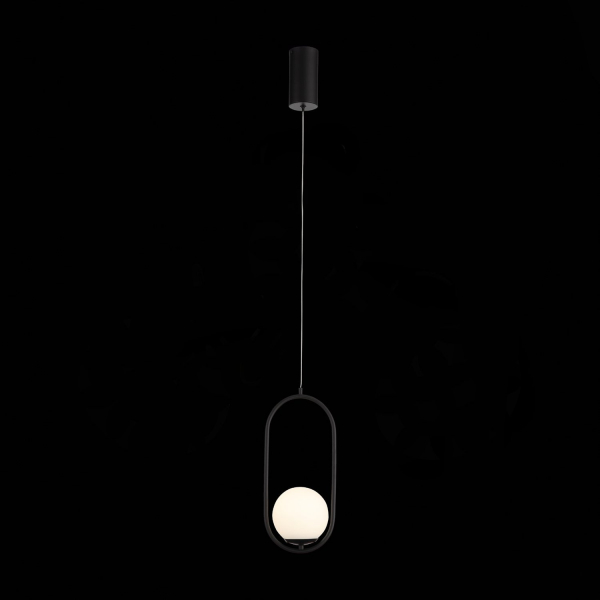 SL395.403.01 Подвес ST-Luce Черный/Белый LED 1*8W 4000K DONOLO, изображение 4