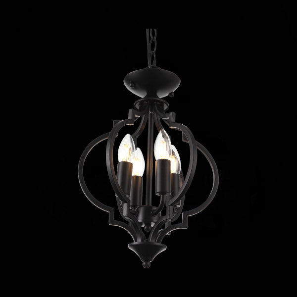 SL361.303.04 Светильник подвесной ST-Luce Черный E14 4*60W FORIATE, изображение 5
