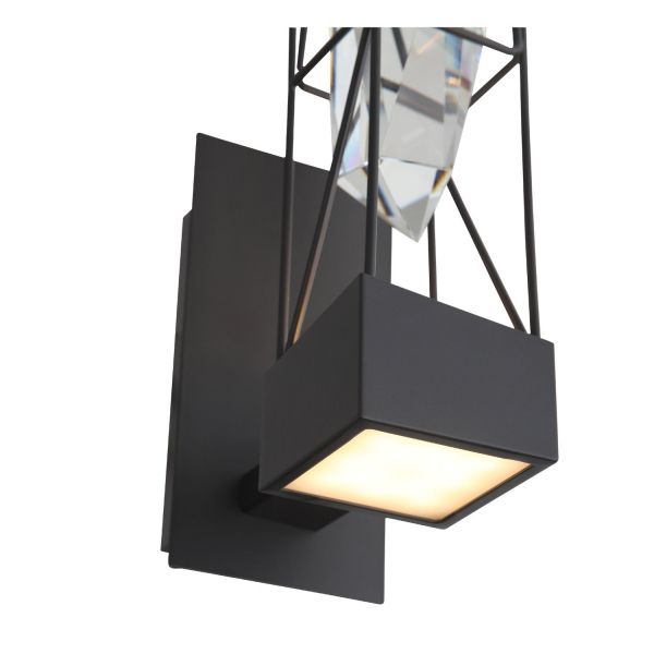SL815.301.01 Бра ST-Luce Серый графит/Серый графит, Прозрачный LED 1*6W 4000K PROGETTO, изображение 4