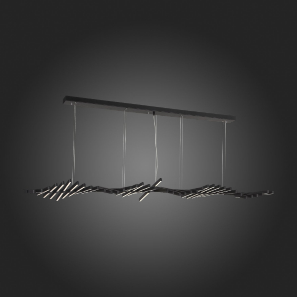 SLD001.403.40 Люстра подвесная ST-Luce Черный/Черный, Белый LED 40*5W 3000-6000K PICODI, изображение 16
