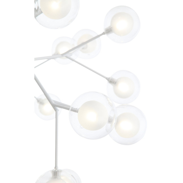 SL376.503.36 Люстра подвесная ST-Luce Белый/Белый,Прозрачный G4 LED 36*2W DEMELE, изображение 3