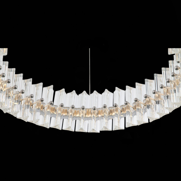 SL383.103.01 Светильник подвесной ST-Luce Хром/Хром, Прозрачный LED 1*34W 3000K CHERIO, изображение 8