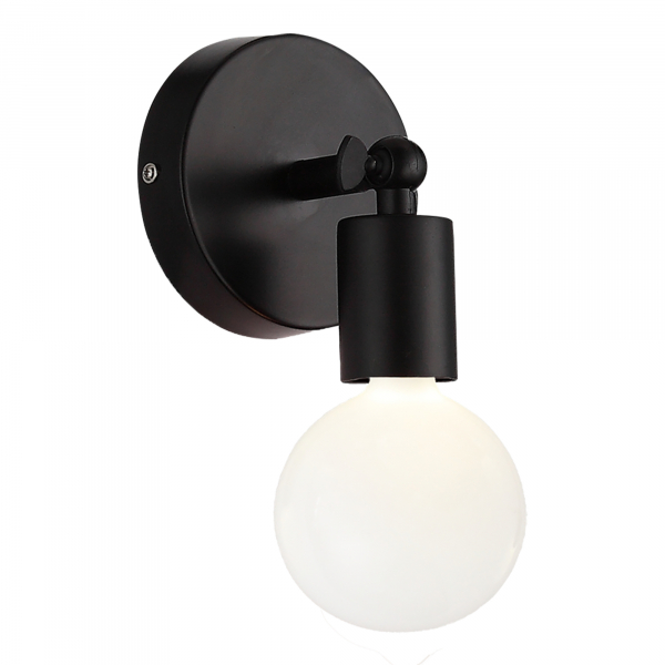 SL419.401.01 Светильник настенный Черный E27 1*60W ANO, изображение 2 SL419.401.01 Светильник настенный Черный E27 1*60W ANO, изображение 2
