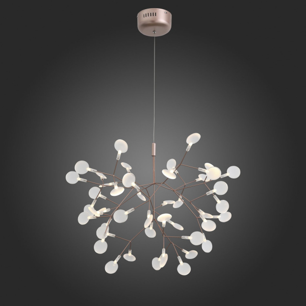 SL379.203.45 Люстра подвесная ST-Luce Медный/Белый LED 45*0,5W 3500K RAFINA, изображение 3