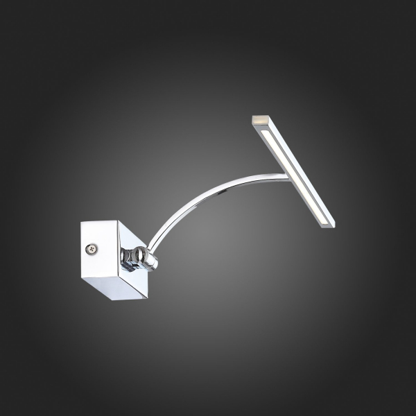 SL595.101.01 Подсветка для картин ST-Luce Хром/Хром LED 1*8W 4000K Настенные светильники, изображение 9