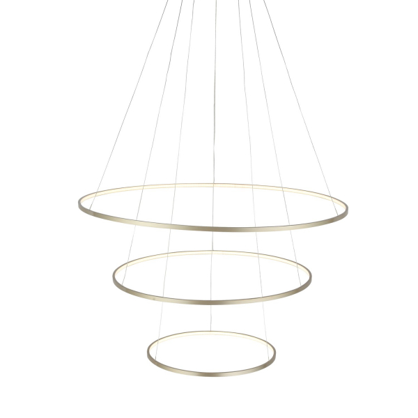 SL904.203.03 Люстра подвесная ST-Luce Золотистый/Белый LED 3*16,6W 4000K ERTO, изображение 2