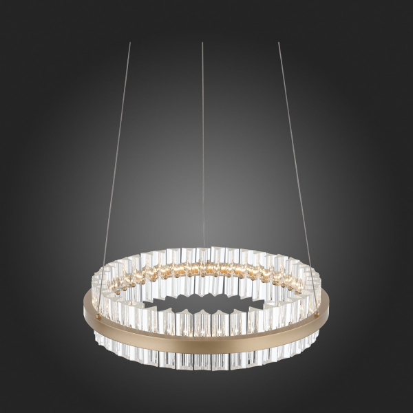 SL383.203.01 Светильник подвесной ST-Luce Золотистый/Золотистый, Прозрачный LED 1*34W 3000K CHERIO, изображение 11