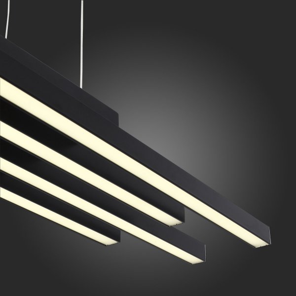 SL933.403.04 Люстра подвесная ST-Luce Черный/Белый,Черный LED 1*38W 3000K/4000K/6000K SAMENTO, изображение 9