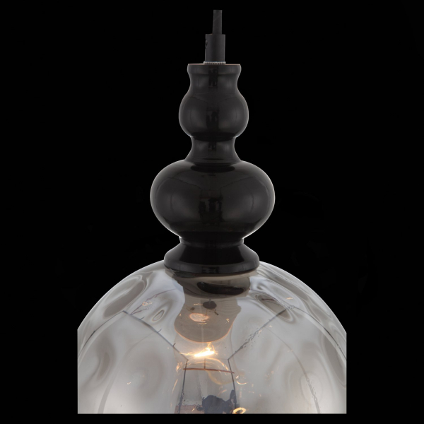 SL374.413.01 Подвес ST-Luce Черный/Дымчатый E27 1*40W BACINETO, изображение 6